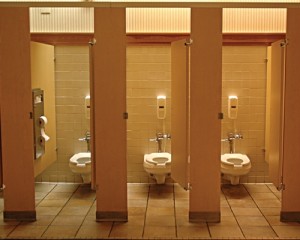Whenever using a public toilet, use the first stall-GymMembershipFees